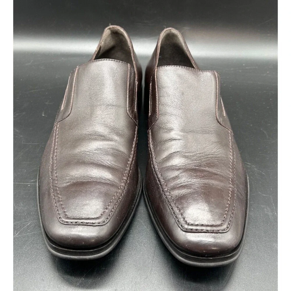 Bruno Magli‎ Raging Dress Shoes Size Mens US 10 M  Brown Leather Made In ITALY